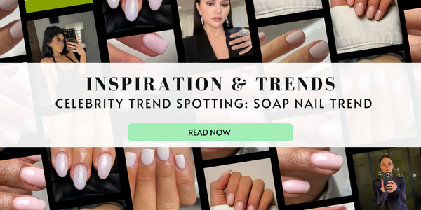 Celebrity Trend Spotting: Soap Nail Trend