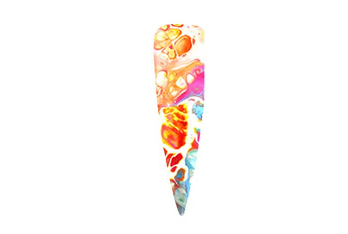 102 - Rainbow Slick Marble